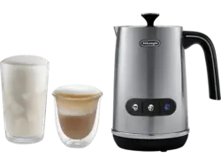 De'Longhi EMF3.M LatteMix Milchaufschäumer (Silber, 500 Watt, 250 ml)