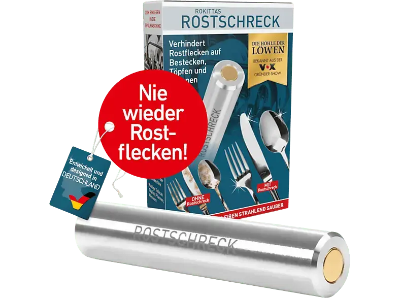 Die Höhle der Löwen 07565 Rokitta's Rostschreck 2 Stück