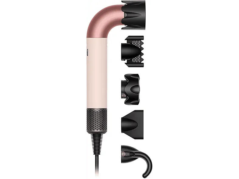 Dyson Supersonic r™ straight+wavy Haartrockner Ceramic Pink/Roségold (1700 Watt)