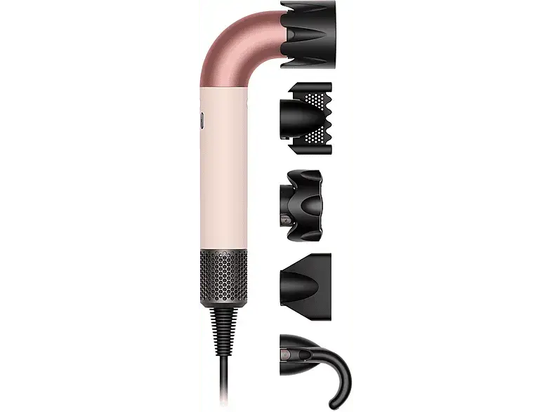 Dyson Supersonic r™ straight+wavy Haartrockner Ceramic Pink/Roségold (1700 Watt)