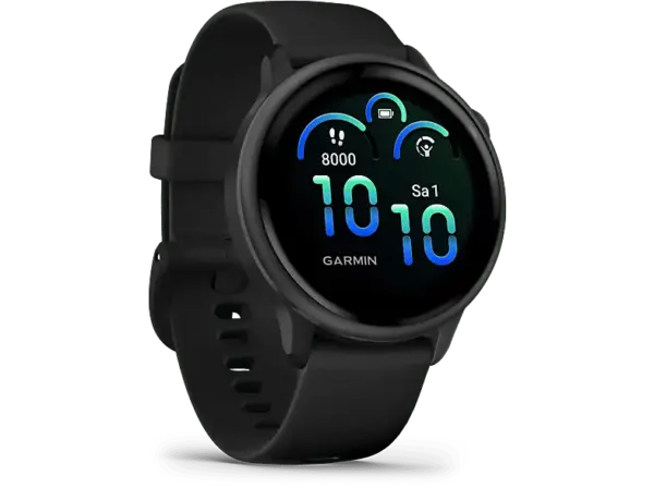 Garmin Smartwatch V&iacute;voactive 6 42mm, Schwarz/Schiefergrau