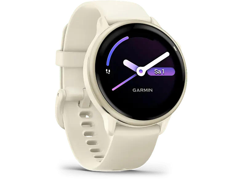 Garmin Smartwatch Vívoactive 6 42mm, Bone/Lunargold