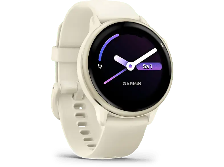 Garmin Smartwatch Vívoactive 6 42mm, Bone/Lunargold