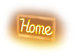 ISY IDL-1002 LED Neon Light Box Home; LED-Neon-Leuchtbox