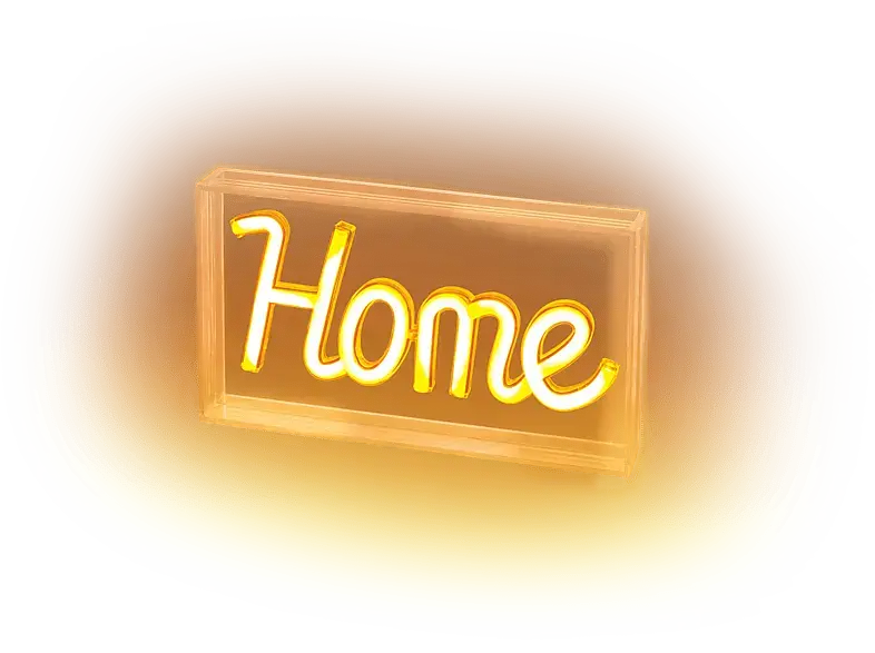 ISY IDL-1002 LED Neon Light Box Home; LED-Neon-Leuchtbox