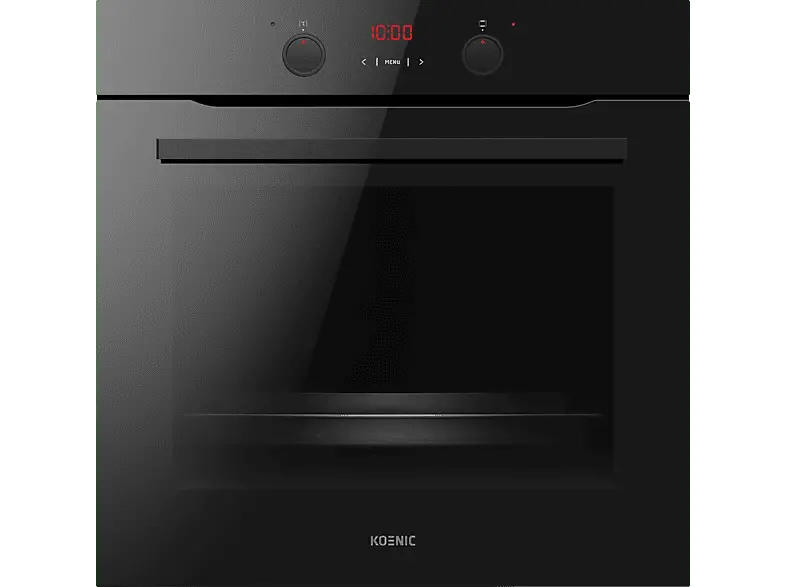 Koenic KBO 341 B A Einbaubackofen (77 l, Schwarz, 595 mm breit, A)