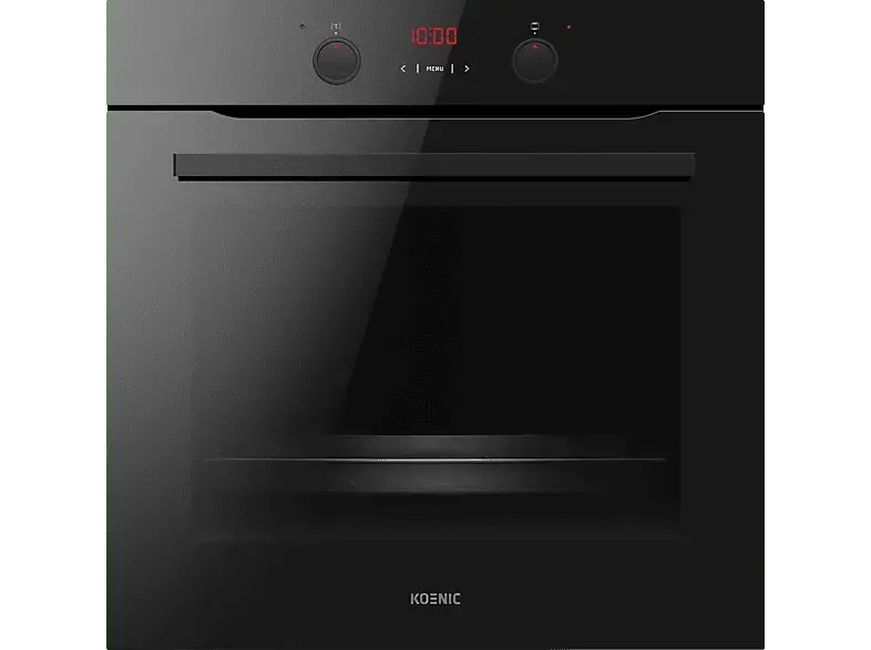 Koenic KBO 341 B A Einbaubackofen (77 l, Schwarz, 595 mm breit, A)