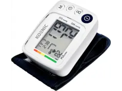 Koenic KBP 1024 Blutdruckmessgerät (Batteriebetrieb, Oszillometrisch, nicht invasive Blutdruckmessung am Handgelenk, 13.5-21.5 cm)
