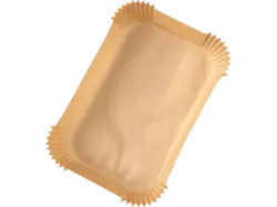 Koenic KAFP-2214 Backpapierschalen für Heißluftfritteuse 5-.7l, 22x14cm, 100 Stück