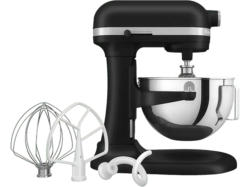 Kitchen Aid 5 KSM 55 SXXEBM Heavy Duty Küchenmaschine Matt Schwarz (Rührschüsselkapazität: 5,2 l, 375 Watt)