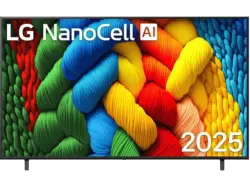 LG Electronics 75nano80A6B (2025) 75 Zoll 4K NanoCell Smart TV; LED TV