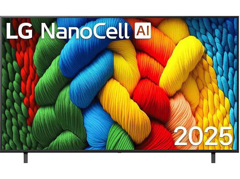 LG Electronics 75nano80A6B (2025) 75 Zoll 4K NanoCell Smart TV; LED TV