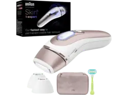 Braun PL7257 Skin i-expert Pro IPL Haarentferner (Weiß, mit 3 Aufsätzen, Netzbetrieb)