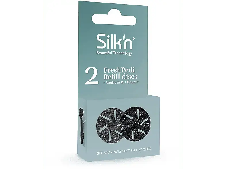 Silk'n FPR2PEUMR001 FreshPedi Schleifscheiben Medium und Grob