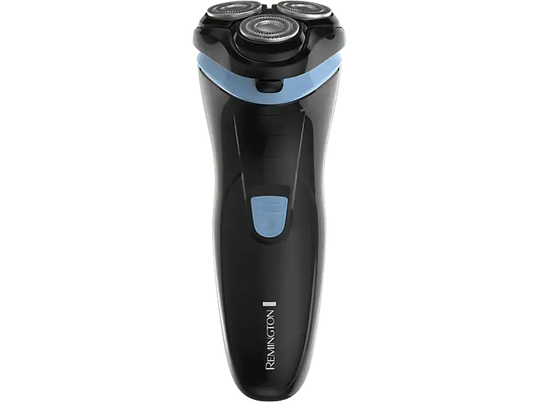 Remington R1000 Style Series Rotationsrasierer (Akkubetrieb, Schwarz/Blau, 3 Dual-Track-Schneidsystem)