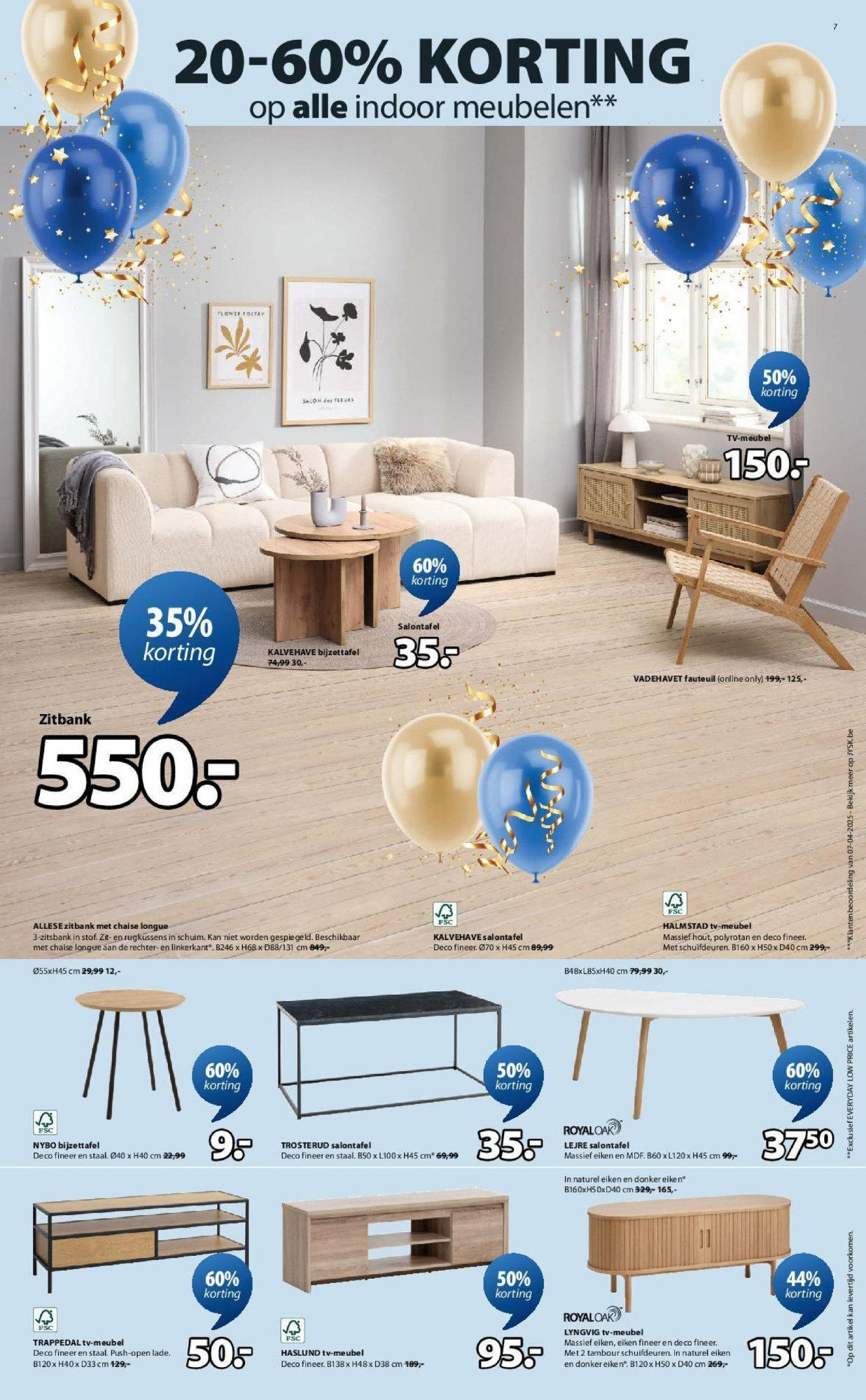 JYSK - JYSK folder  vanaf 18/06/2025 | Pagina: 7 | Producten: Fauteuil, Zitbank, Bank, Kan