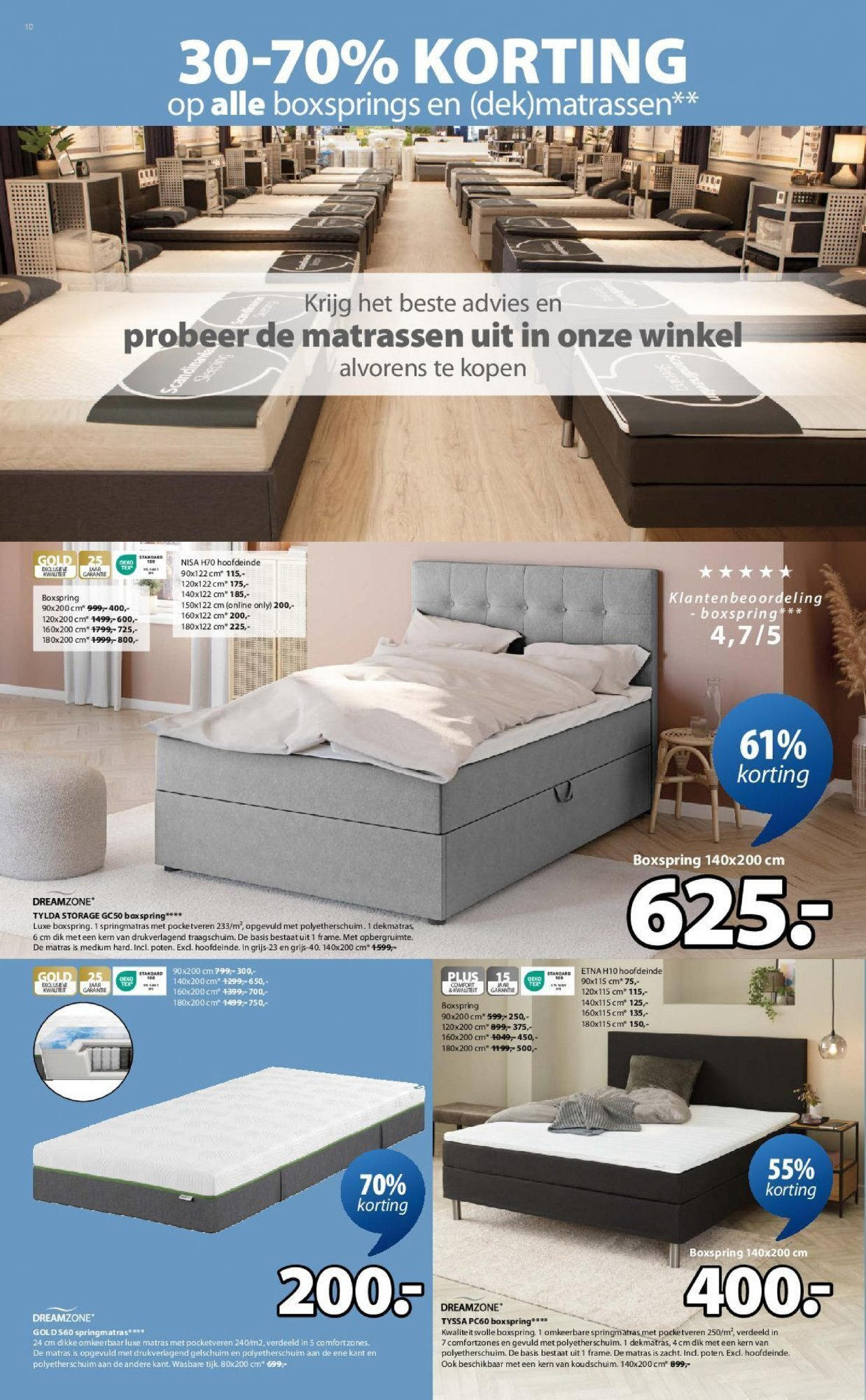 JYSK - JYSK folder  vanaf 18/06/2025 | Pagina: 10 | Producten: Désodorisant, Matras