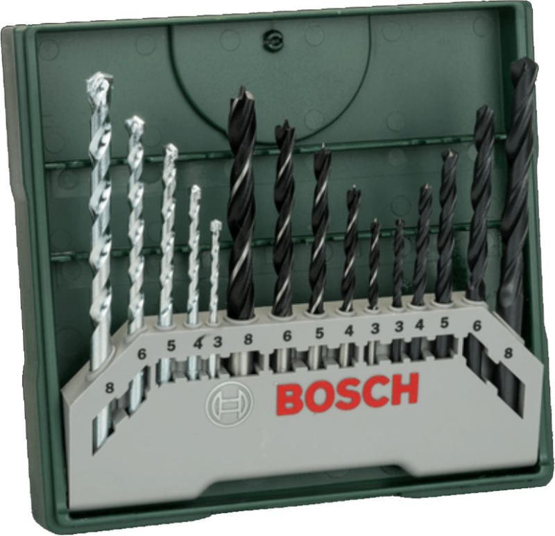 BOSCH Комплект свредла X-Line