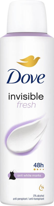 Dove Део спрей Invisible Fresh