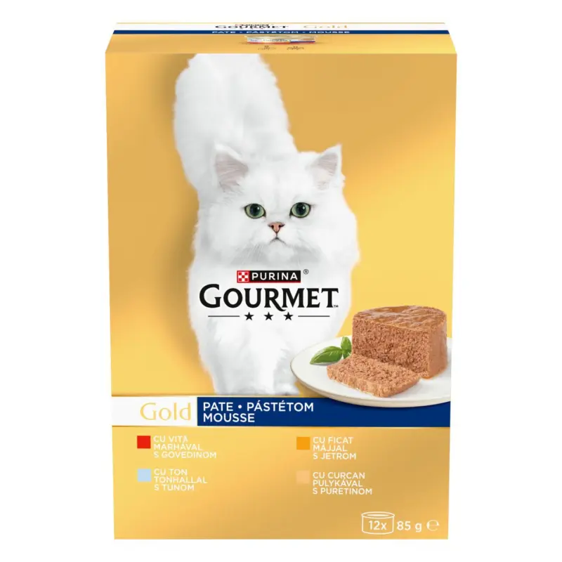GOURMET GOLD Храна за котки пастет