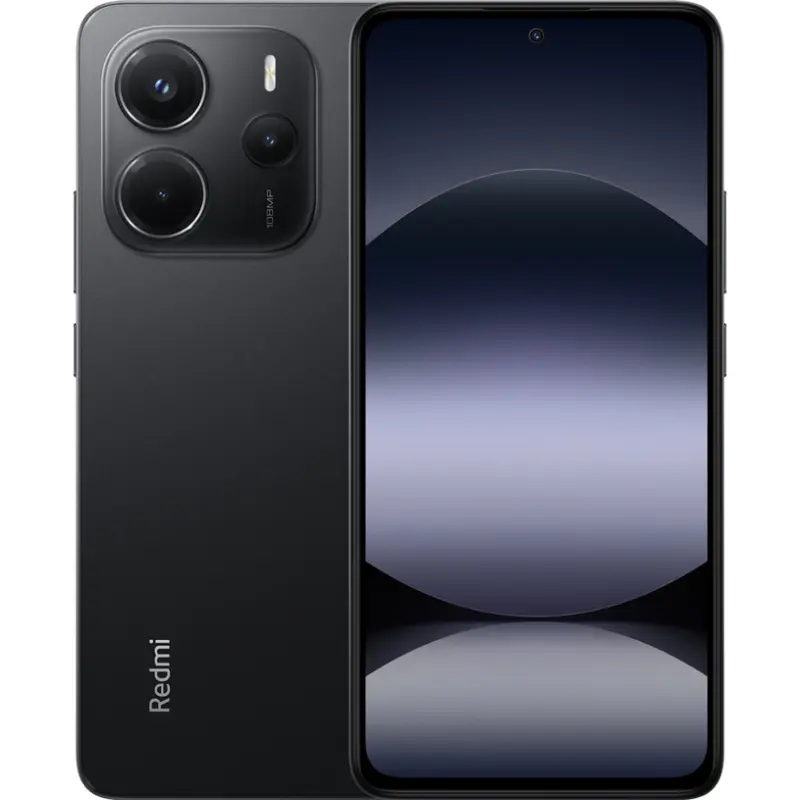 Смартфон GSM XIAOMI REDMI NOTE 14 BLACK 6.67 ", 256 GB, RAM 8 GB, 108+2+2 MP