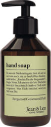 Jean&Len Flüssigseife bergamot & cedarwood