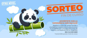 ¡Celebramos el fin de curso sorteando la experiencia más salvaje!