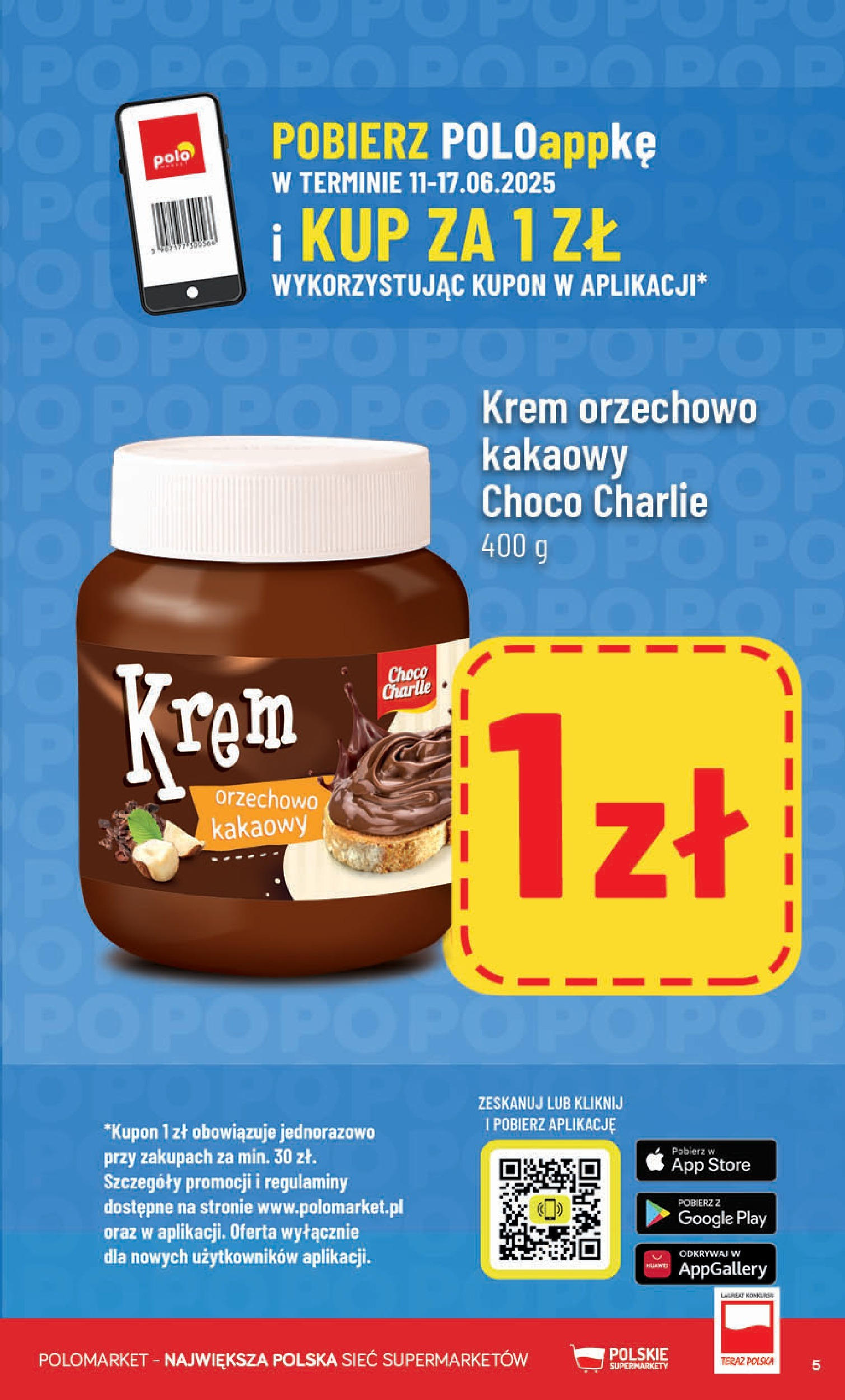 POLOmarket gazetka od jutra (11.06.2025) | Nowa PDF | Strona: 5 | Produkty: Krem POLOmarket gazetka od jutra (11.06.2025) - Nowa PDF | Strona: 5 | Produkty: Krem