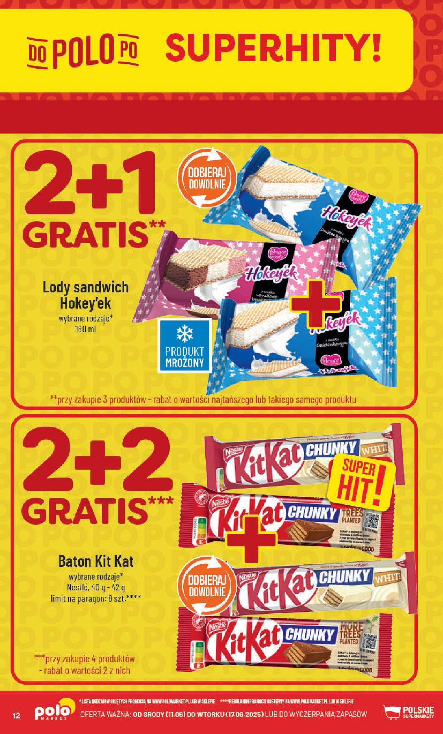 POLOmarket gazetka od jutra (11.06.2025) | Nowa PDF | Strona: 12 | Produkty: Sandwich, Baton, Lody POLOmarket gazetka od jutra (11.06.2025) - Nowa PDF | Strona: 12 | Produkty: Sandwich, Baton, Lody