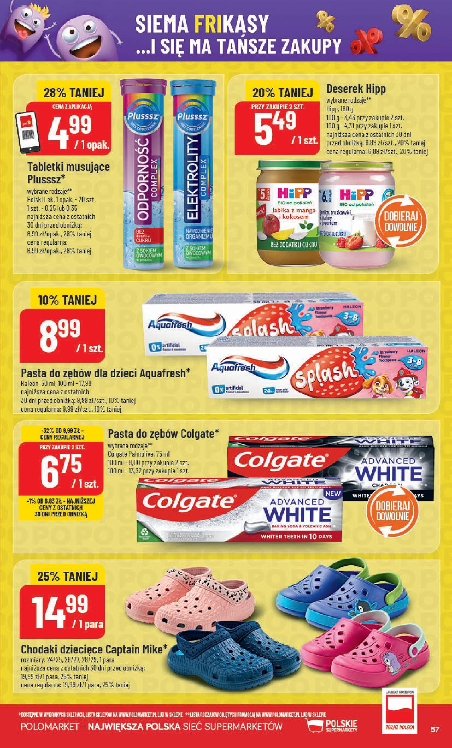 POLOmarket gazetka od jutra (11.06.2025) | Nowa PDF | Strona: 57 | Produkty: Mango, Jabłka, Truskawki, Pasta do zębów POLOmarket gazetka od jutra (11.06.2025) - Nowa PDF | Strona: 57 | Produkty: Mango, Jabłka, Truskawki, Pasta do zębów
