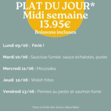 Plat Du Jour