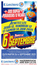 E.Leclerc Tract mag 09 au 15 juin - au 15.06.2025