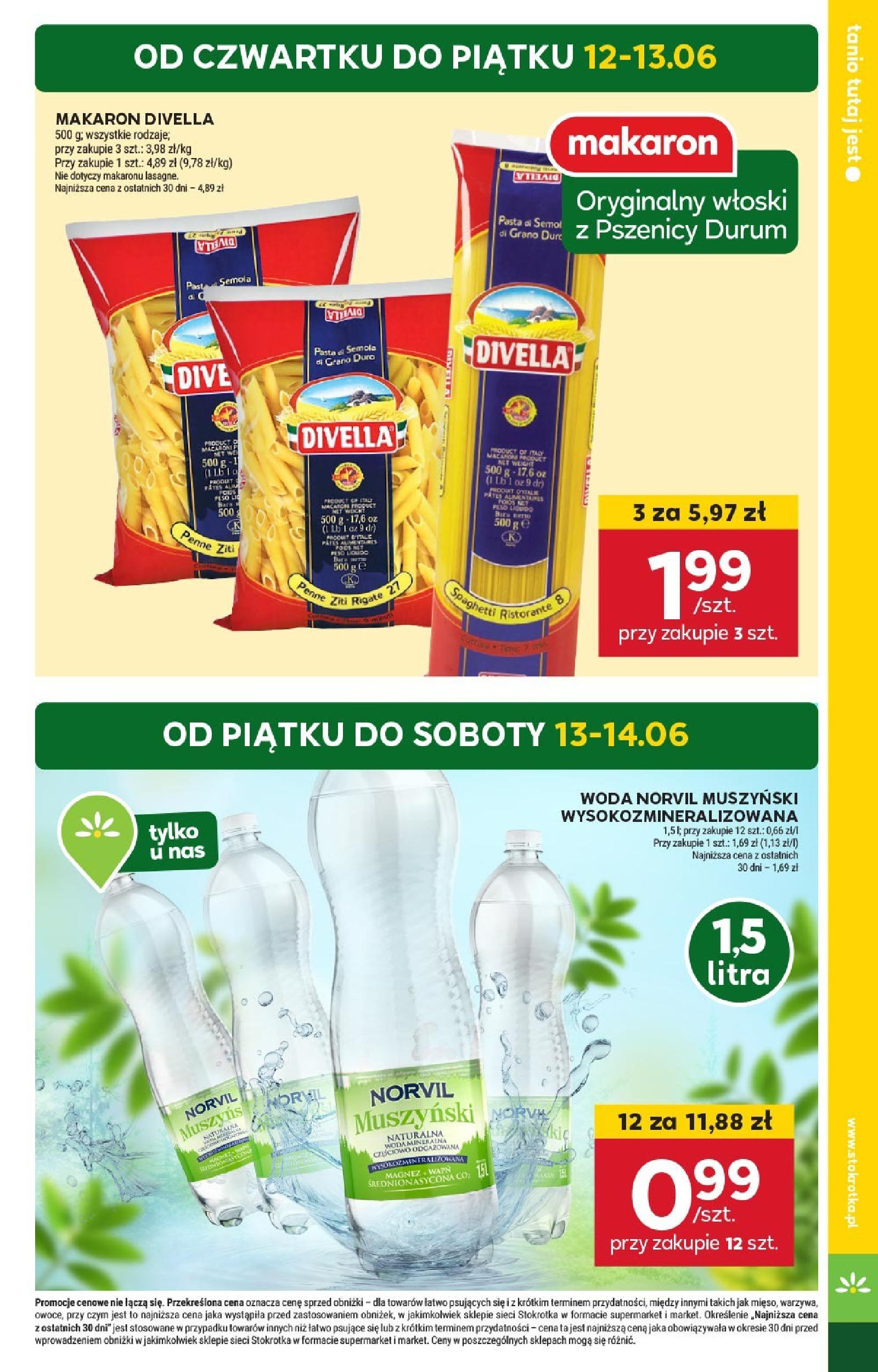 Stokrotka Gazetka 12.06.2025 - Promocje online | Strona: 3 | Produkty: Arbuz, Stokrotka, Mleka, Lody