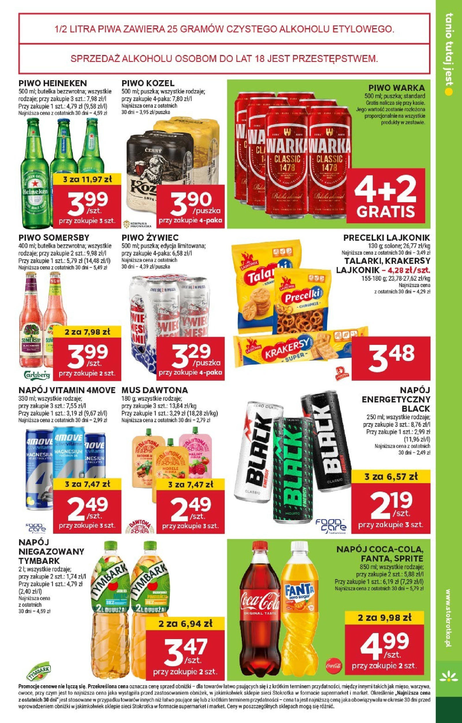 Stokrotka Gazetka 12.06.2025 - Promocje online | Strona: 17 | Produkty: Mango, Stokrotka, Piwo