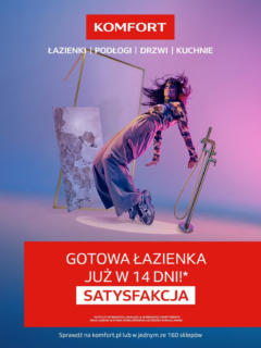 Pogląd oferty "Komfort Gazetka - Gotowa łazienka w 14 dni" - ważna od 08.06.2025