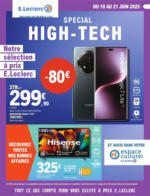 E.Leclerc Espace Culturel E.Leclerc Espace Culturel HIGH-TECH JUIN - au 21.06.2025