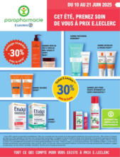 Prospectus préparation Vacances