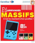 Carrefour ARRIVAGES MASSIFS - au 14.07.2025