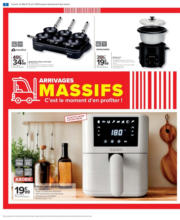Arrivages massifs