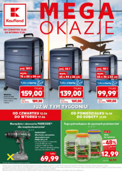 Pogląd gazetki "Kaufland NON Food ważny do 17.06" ze sklepu Kaufland ważnej od 11.06.2025