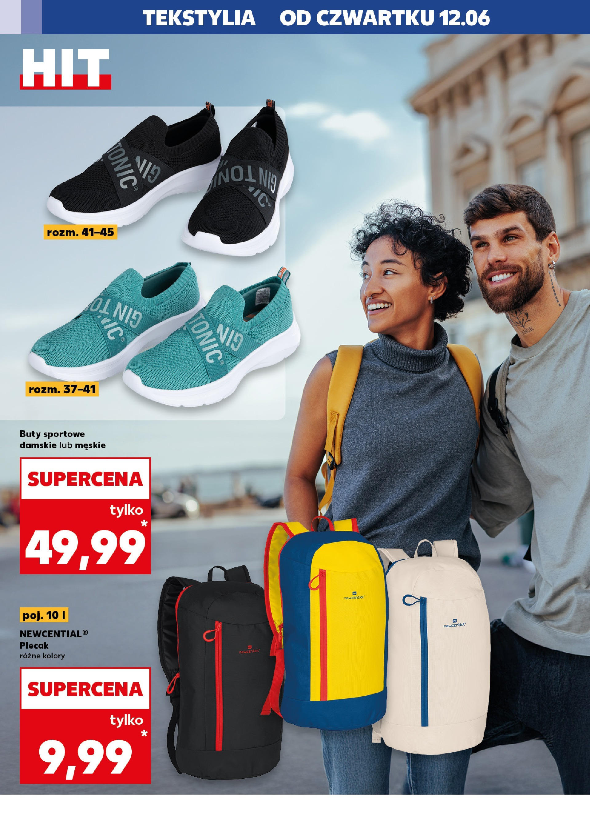 Kaufland gazetka - Mega okazje od 12.06.2025 - od jutra PDF | Strona: 8 | Produkty: Buty sportowe, Buty, Gin, Tekstylia