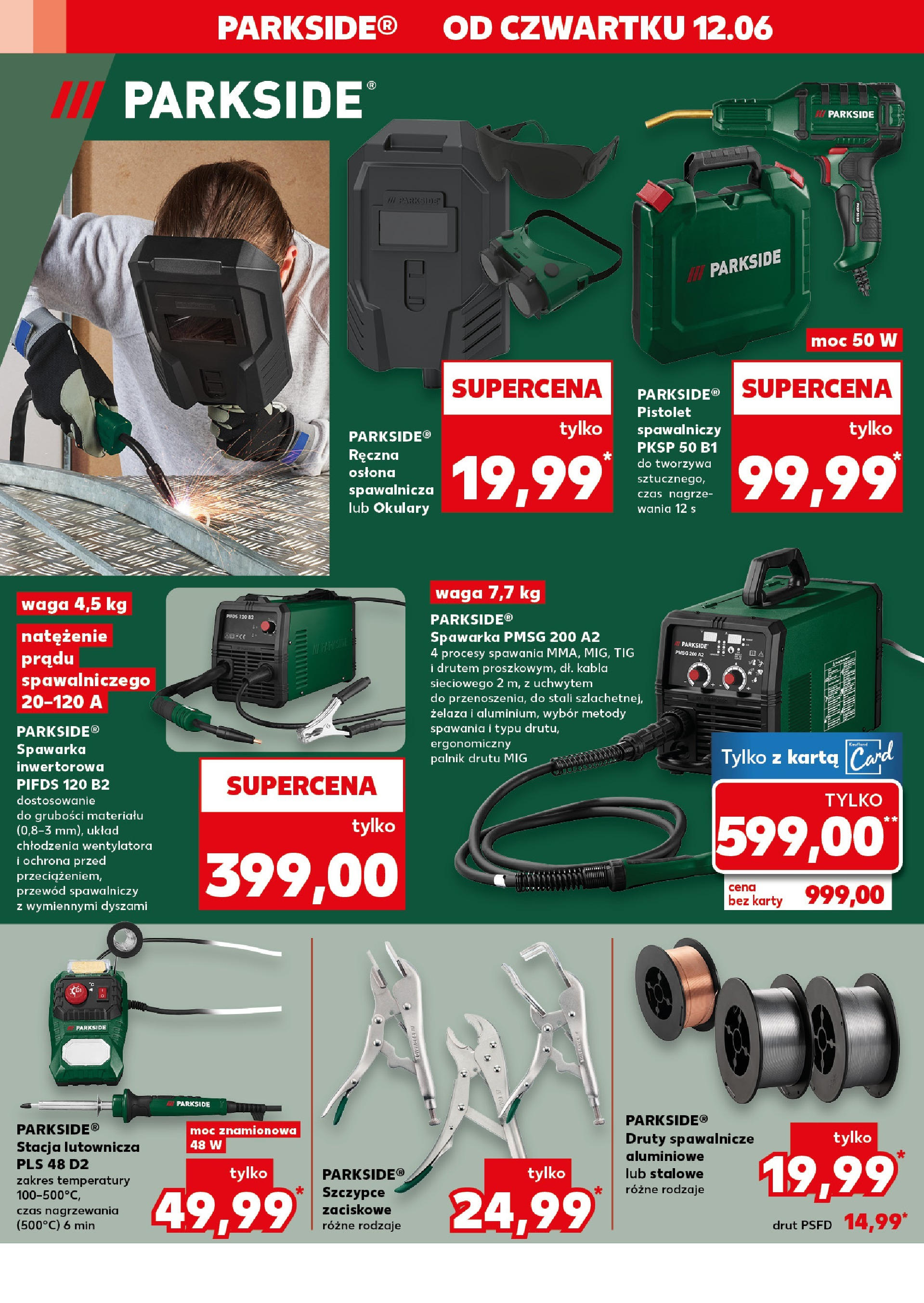 Kaufland gazetka - Mega okazje od 12.06.2025 - od jutra PDF | Strona: 12 | Produkty: Karta, Okulary, Waga, Stacja lutownicza