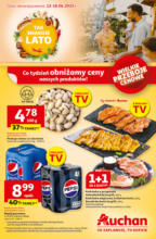 Gazetka Tak smakuje lato Hipermarket Auchan Auchan – do 18.06.2025