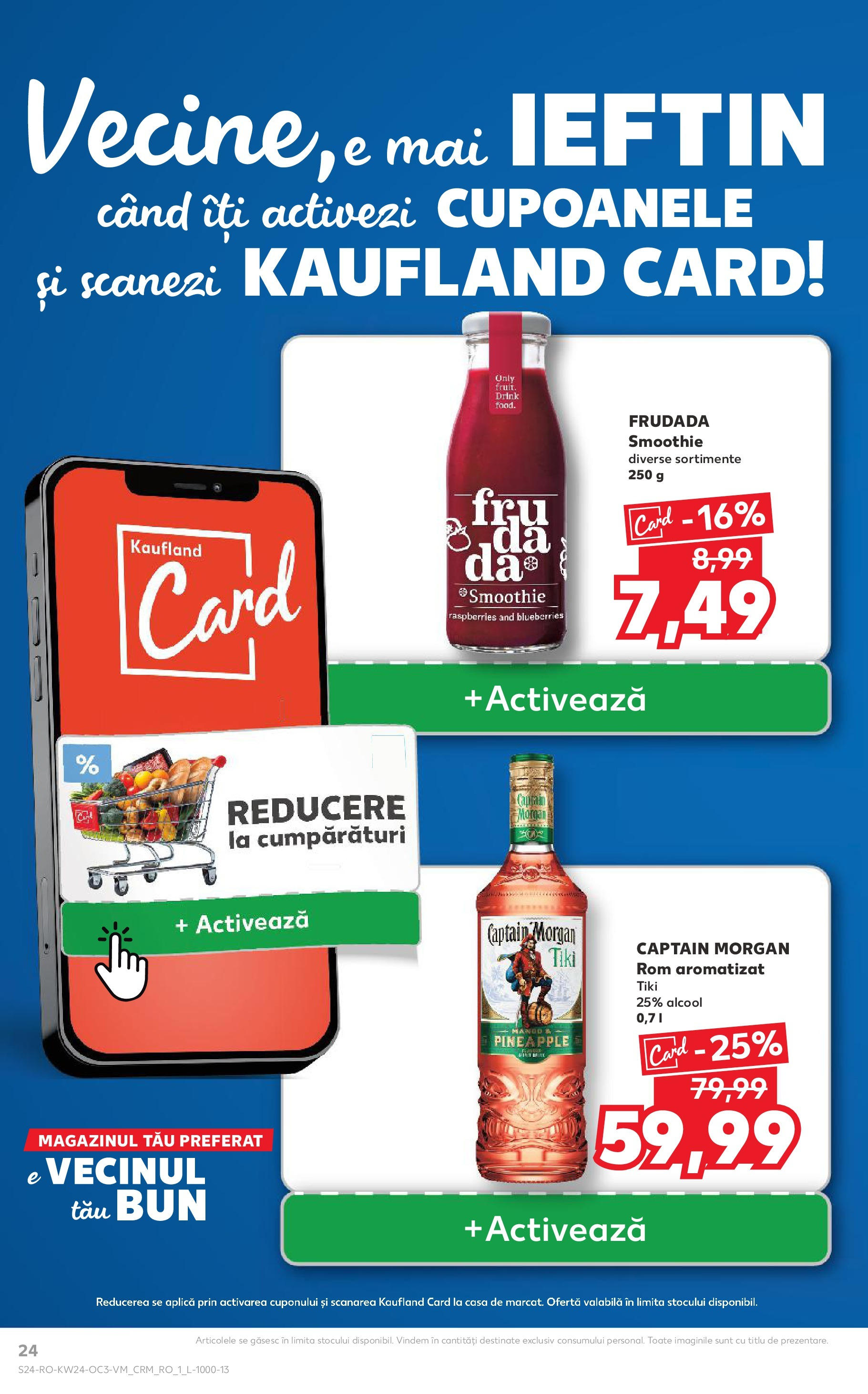 Catalog Kaufland - Râmnicu Vâlcea 13.06.2025 - Revista si Oferta | Pagină: 24