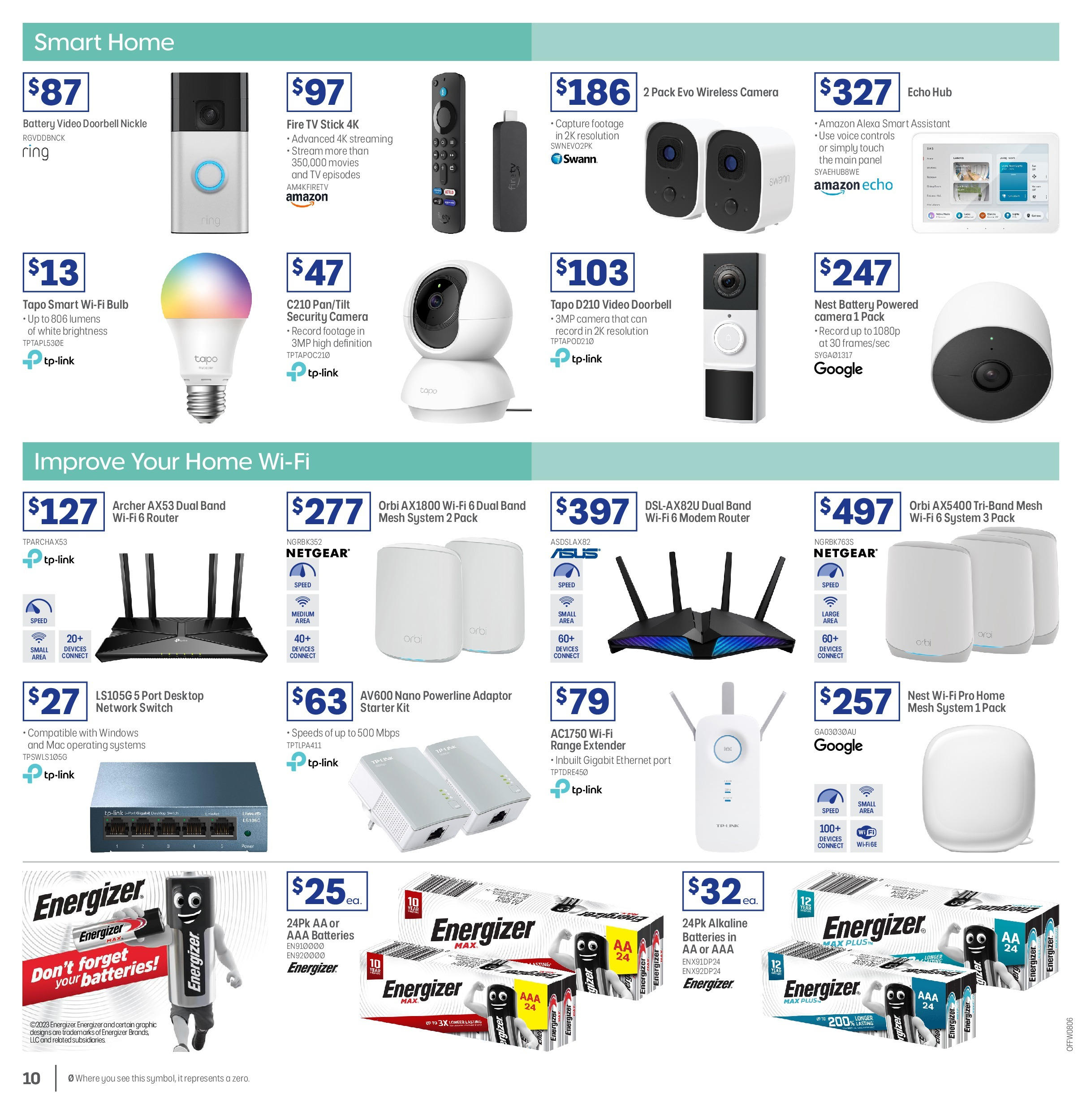 Officeworks - Officeworks EOFY. - 11/06/2025 > weekly / monthly specials | Page: 10 | Products: Desktop, Tv, Camera, Nano