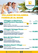 Imperatore Viaggi 2025 Villaggi in Calabria - Famiglie al mare - al 13.09.2025