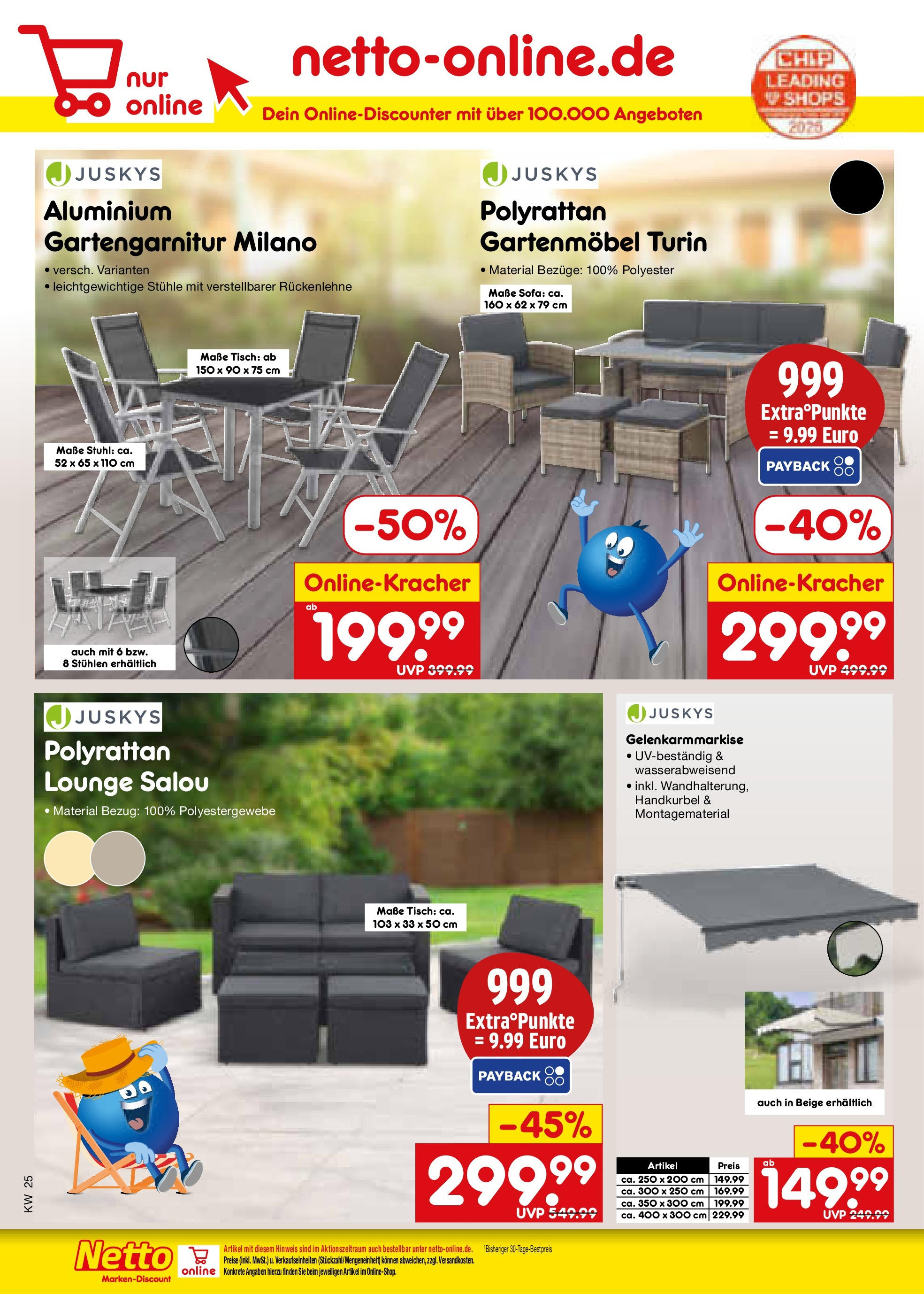 Netto Marken-Discount prospekt Schwerte-Geisecke (ab 15.06.2025) » Angebote | Seite: 36 | Produkte: Sofa, Tisch, Stuhl, Gartenmöbel Netto Marken-Discount prospekt Schwerte-Geisecke (ab 15.06.2025) » Angebote | Seite: 36 | Produkte: Sofa, Tisch, Stuhl, Gartenmöbel