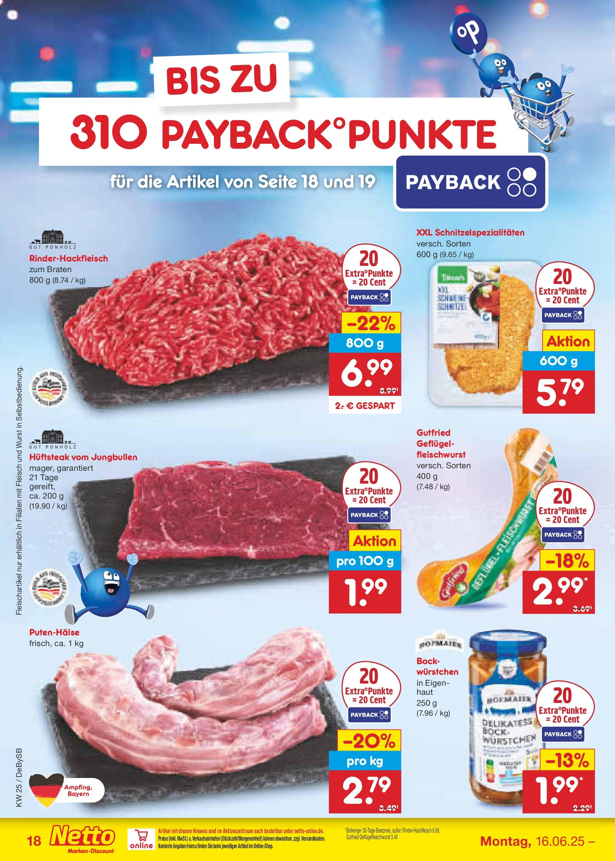 Netto Marken-Discount prospekt Thierhaupten (ab 15.06.2025) » Angebote | Seite: 24 | Produkte: Wurst, Fleisch Netto Marken-Discount prospekt Thierhaupten (ab 15.06.2025) » Angebote | Seite: 24 | Produkte: Wurst, Fleisch