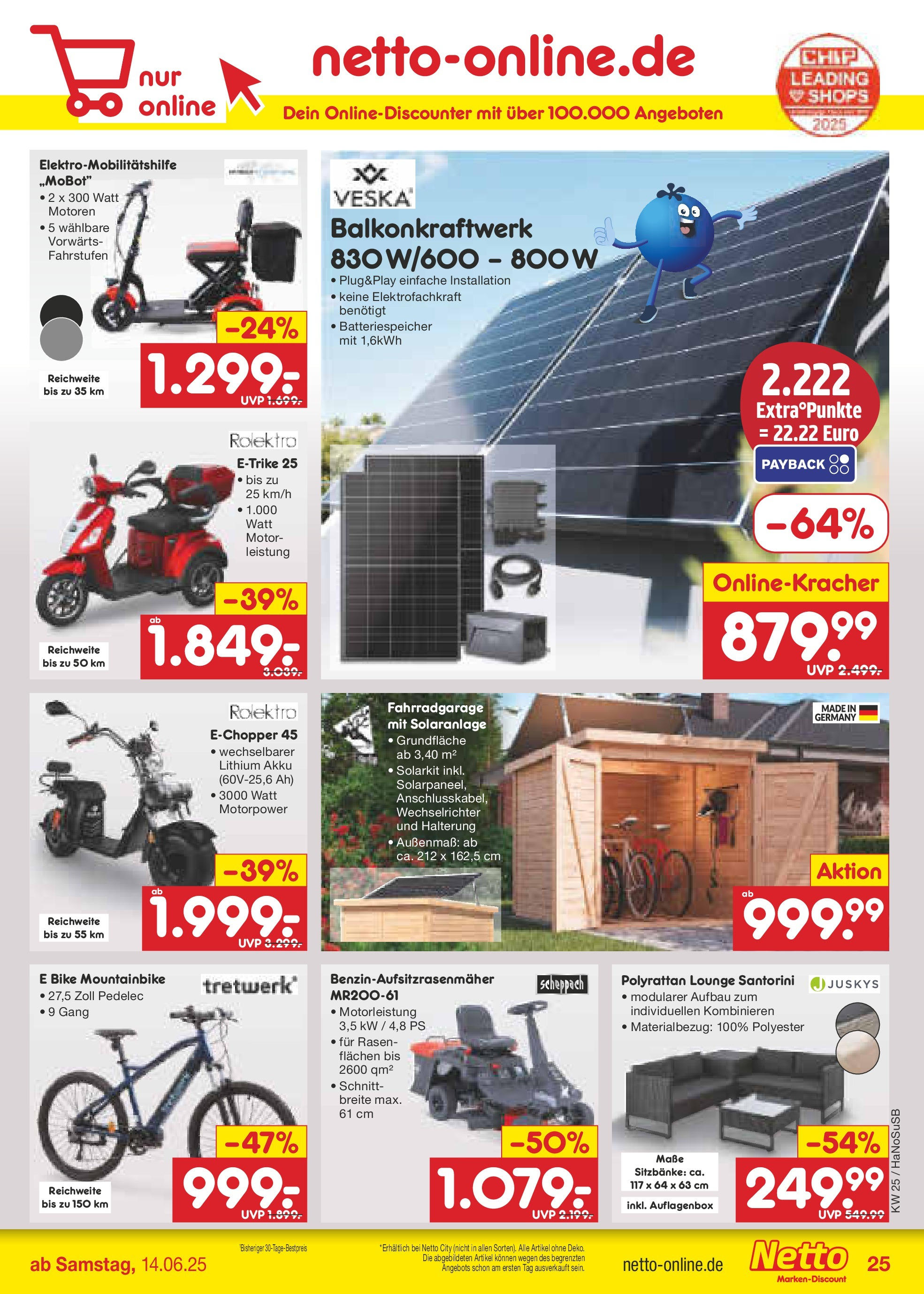 Netto Marken-Discount prospekt Schwerte-Geisecke (ab 15.06.2025) » Angebote | Seite: 35 | Produkte: Mountainbike, Scooter Netto Marken-Discount prospekt Schwerte-Geisecke (ab 15.06.2025) » Angebote | Seite: 35 | Produkte: Mountainbike, Scooter