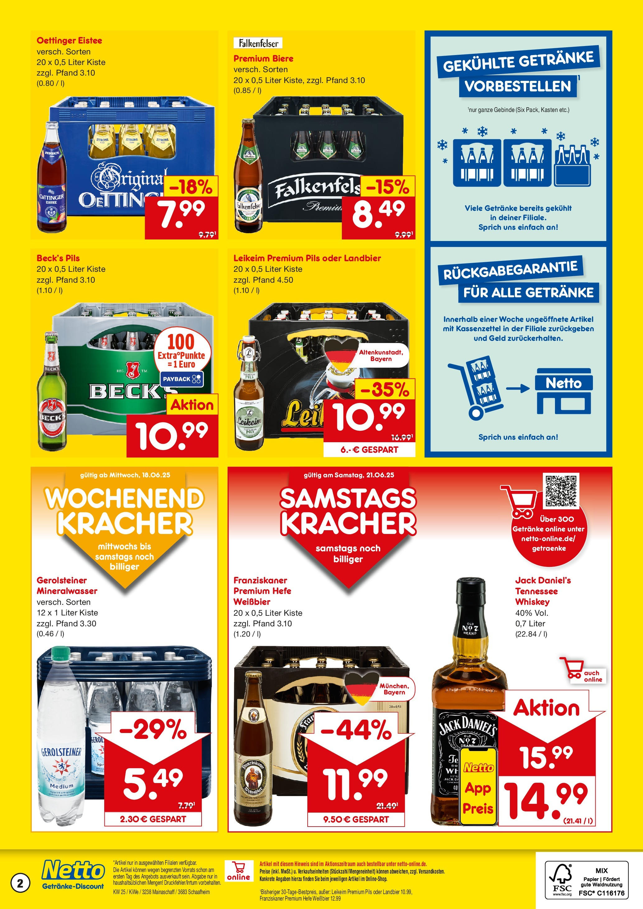 Netto Marken-Discount prospekt Schaafheim	 (ab 15.06.2025) » Angebote | Seite: 2